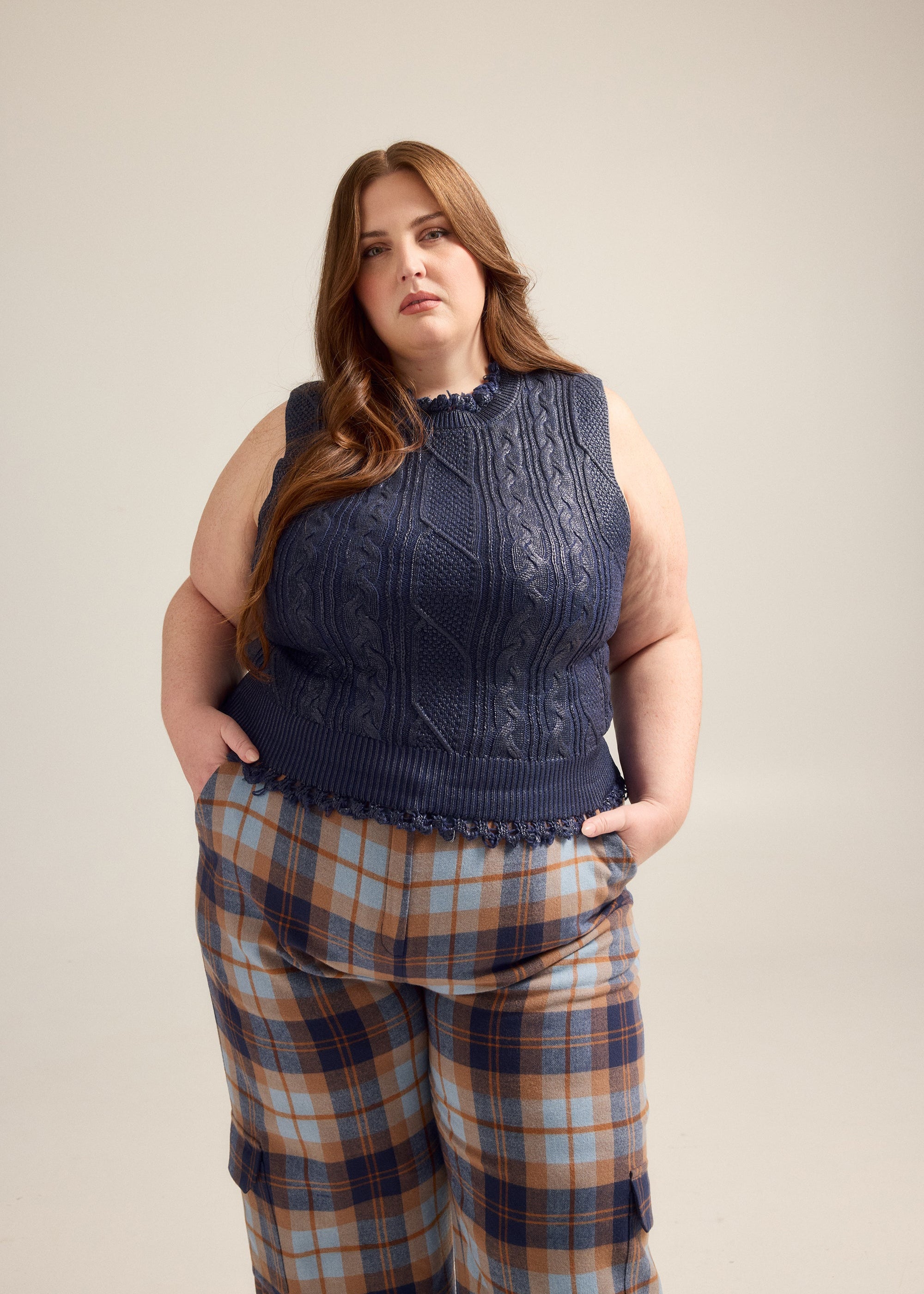 Navy Sweater Vest