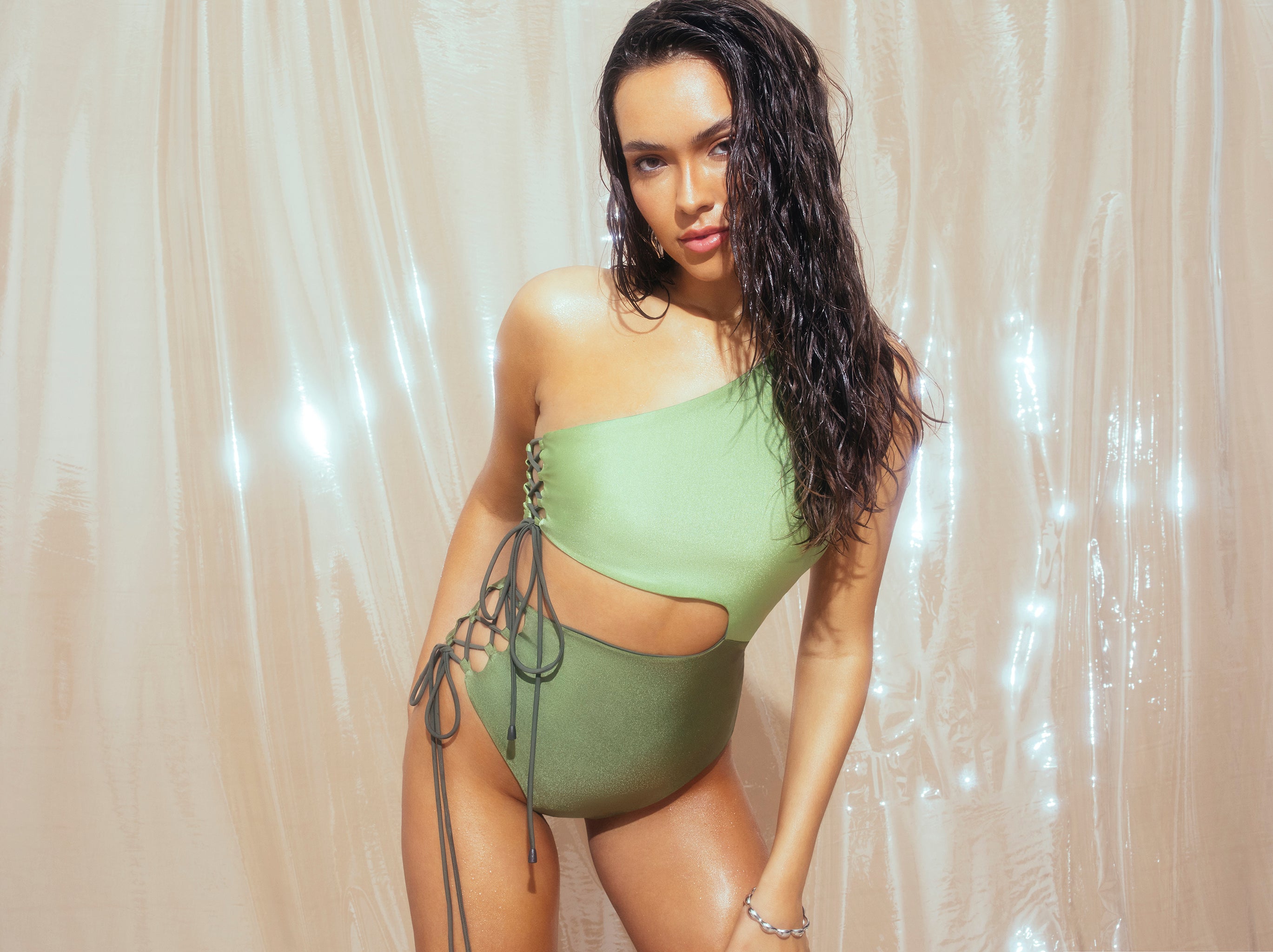 Kiara Colour Block Swimsuit