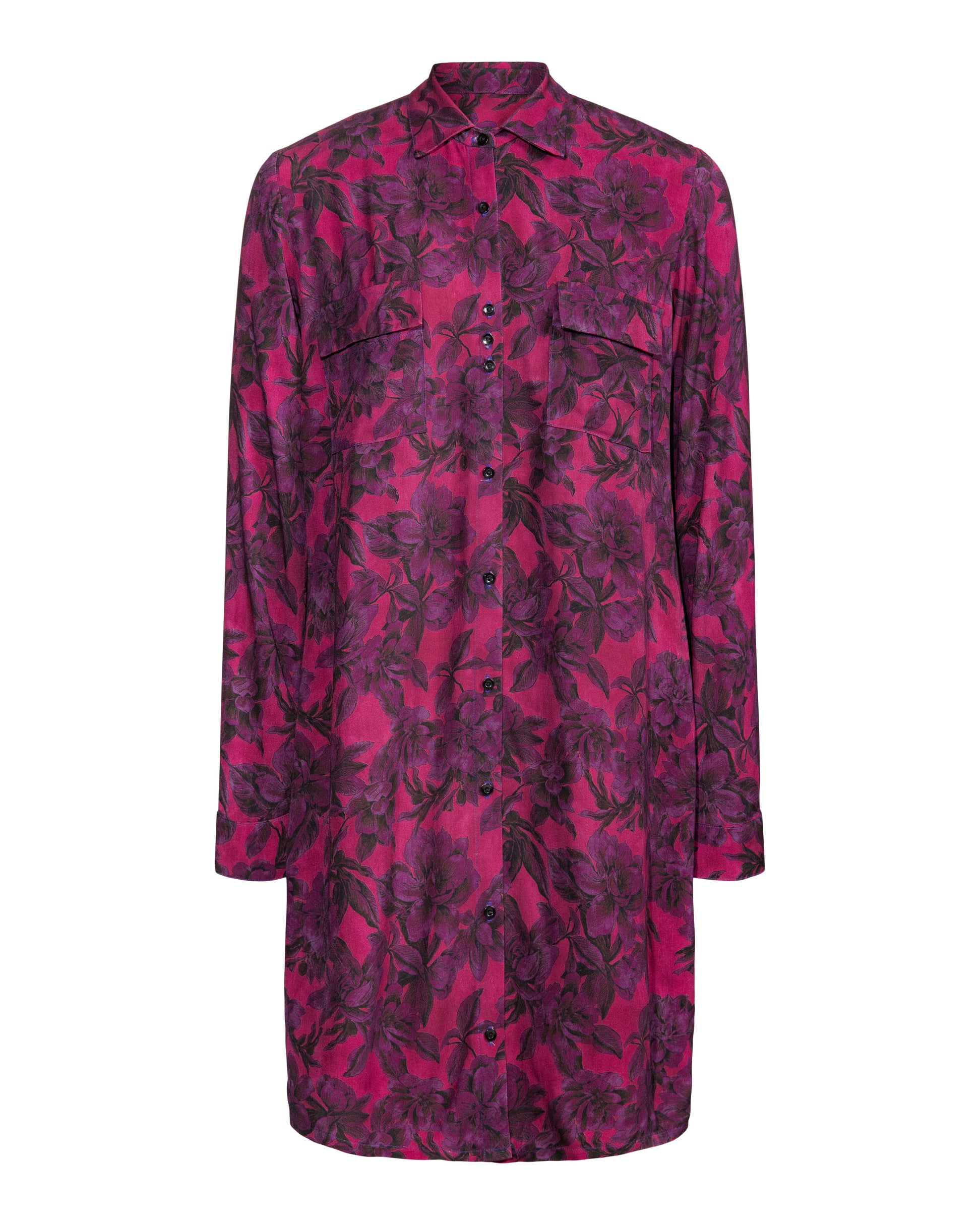 Floral Blouse Dress