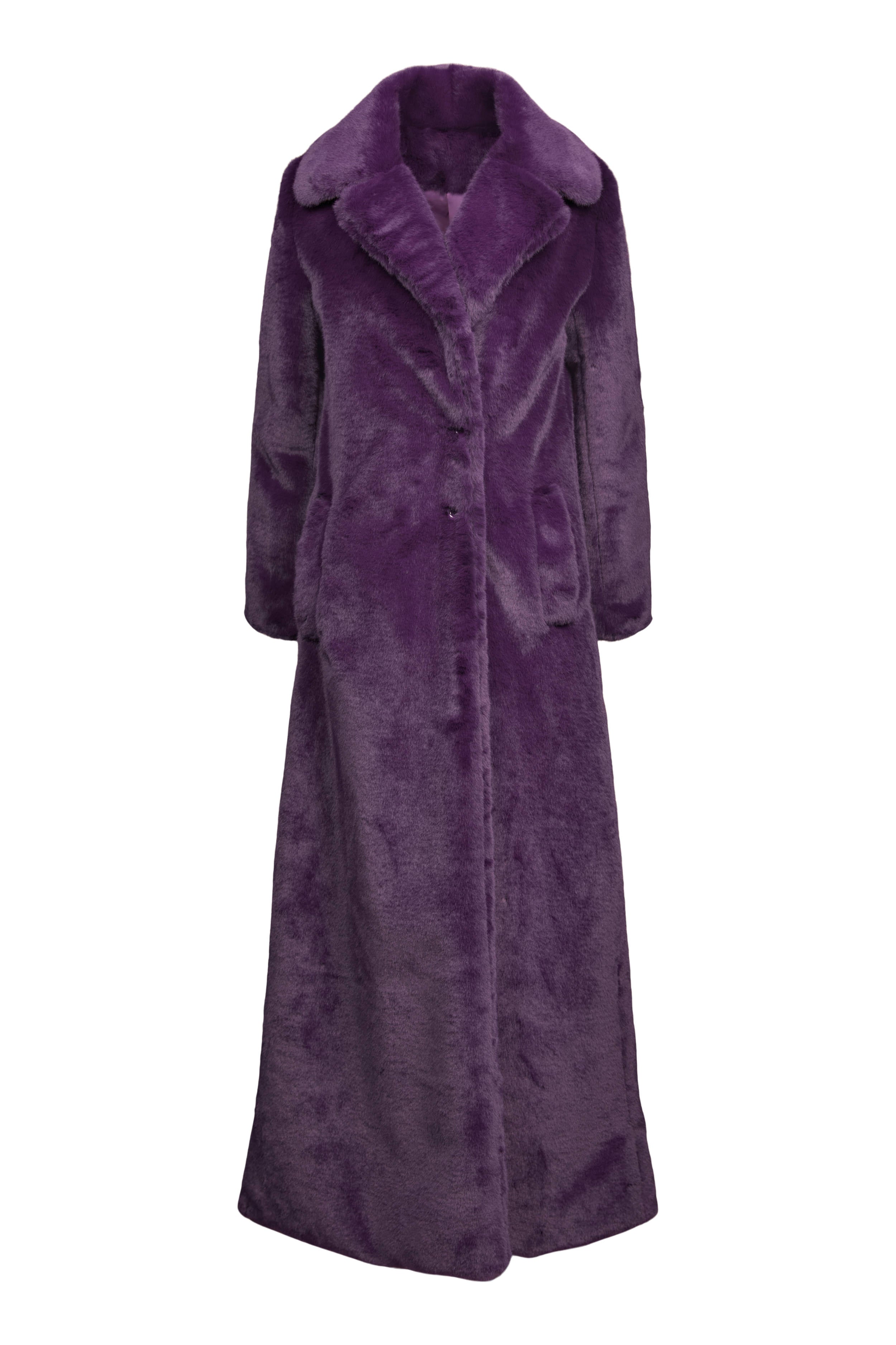 Maxi Faux Fur Teddy Coat