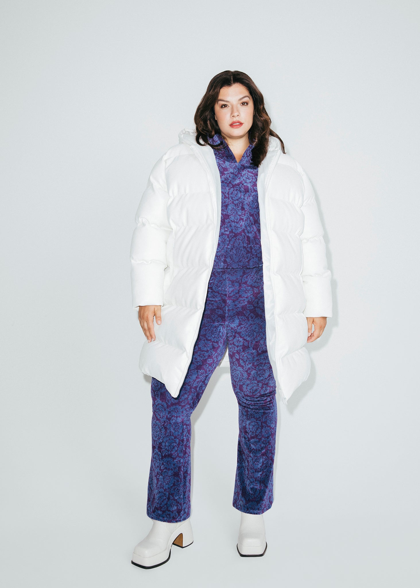 Printed Flared Pants