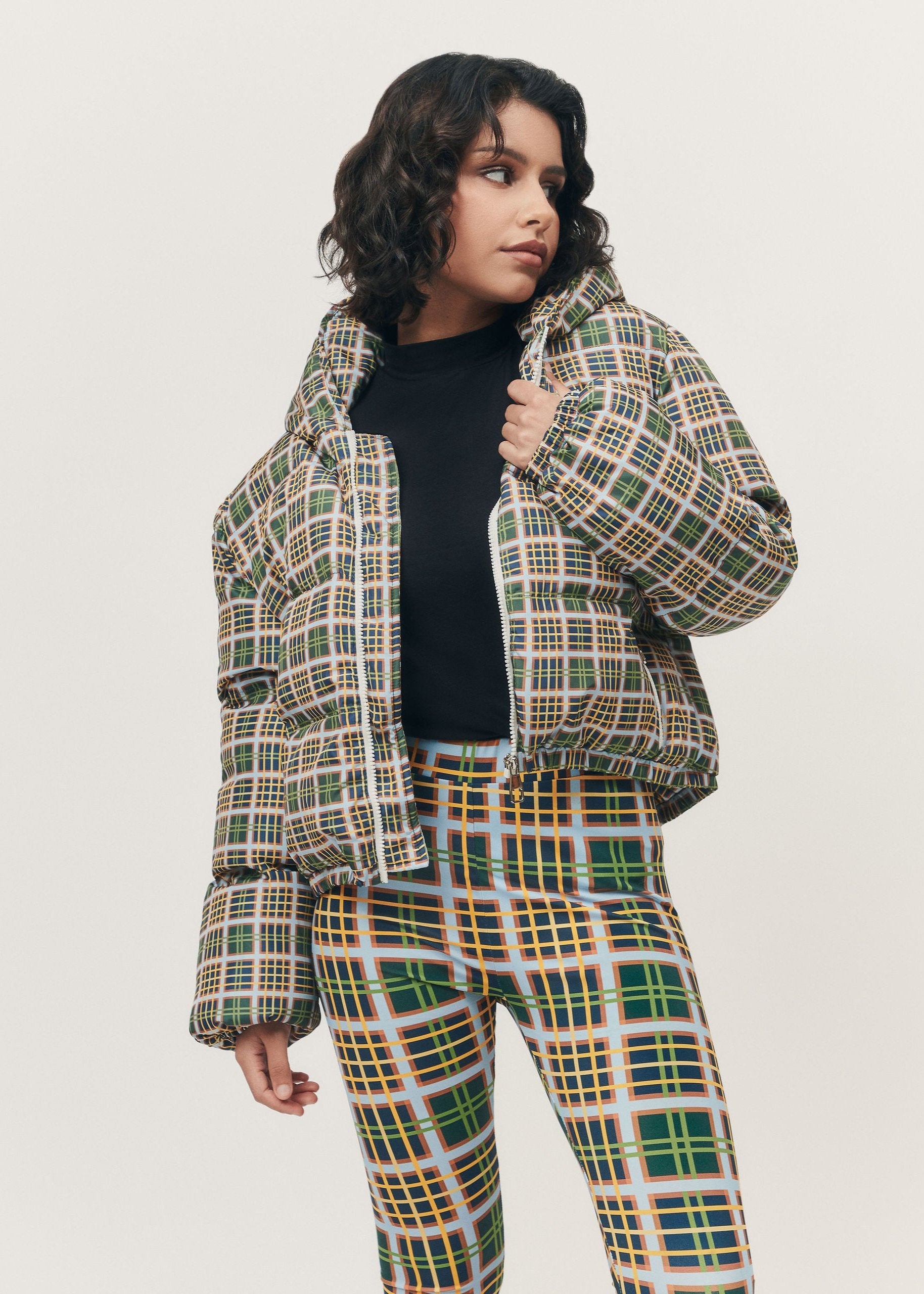 Plaid Leggings