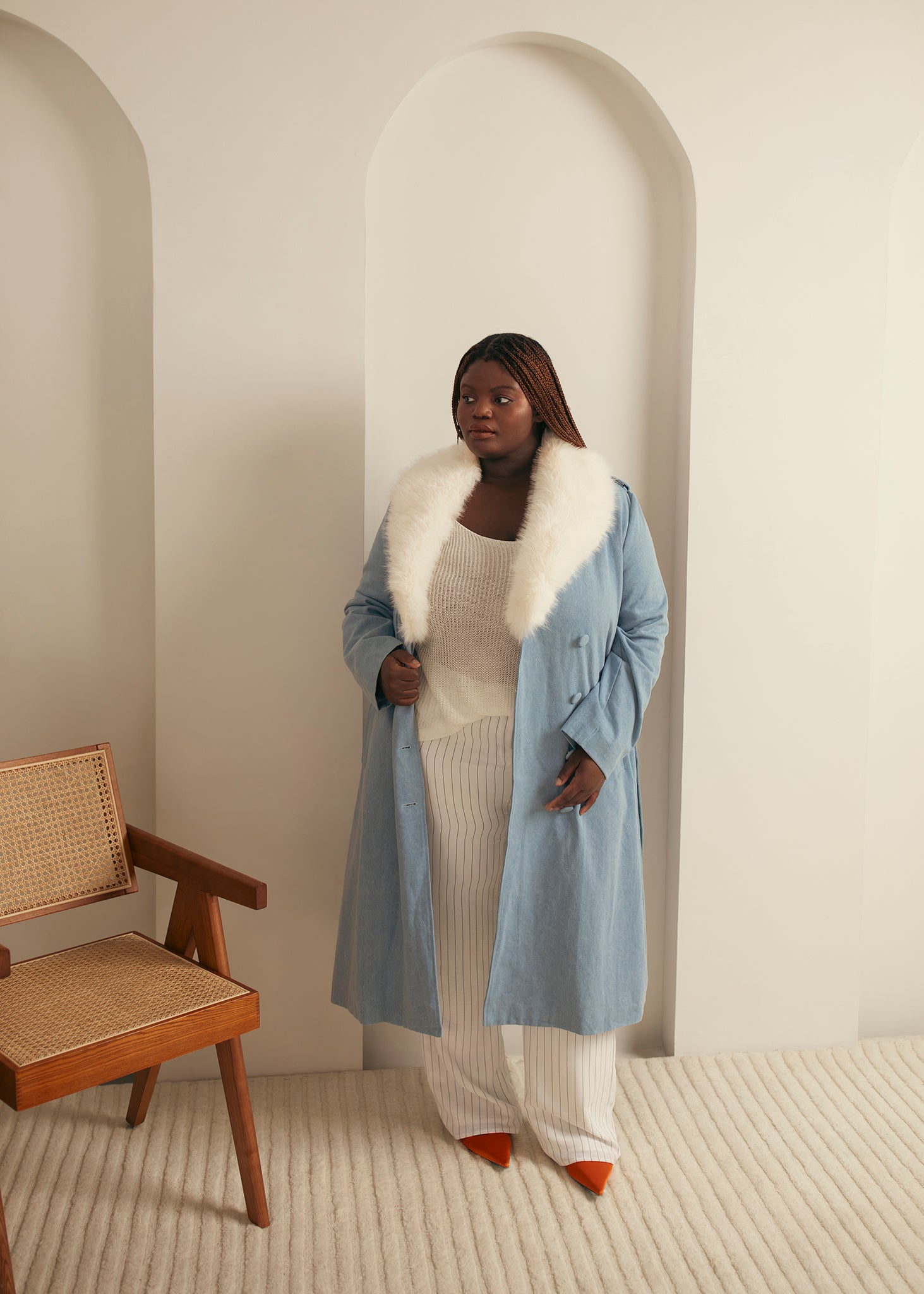 Striped Trouser Pants