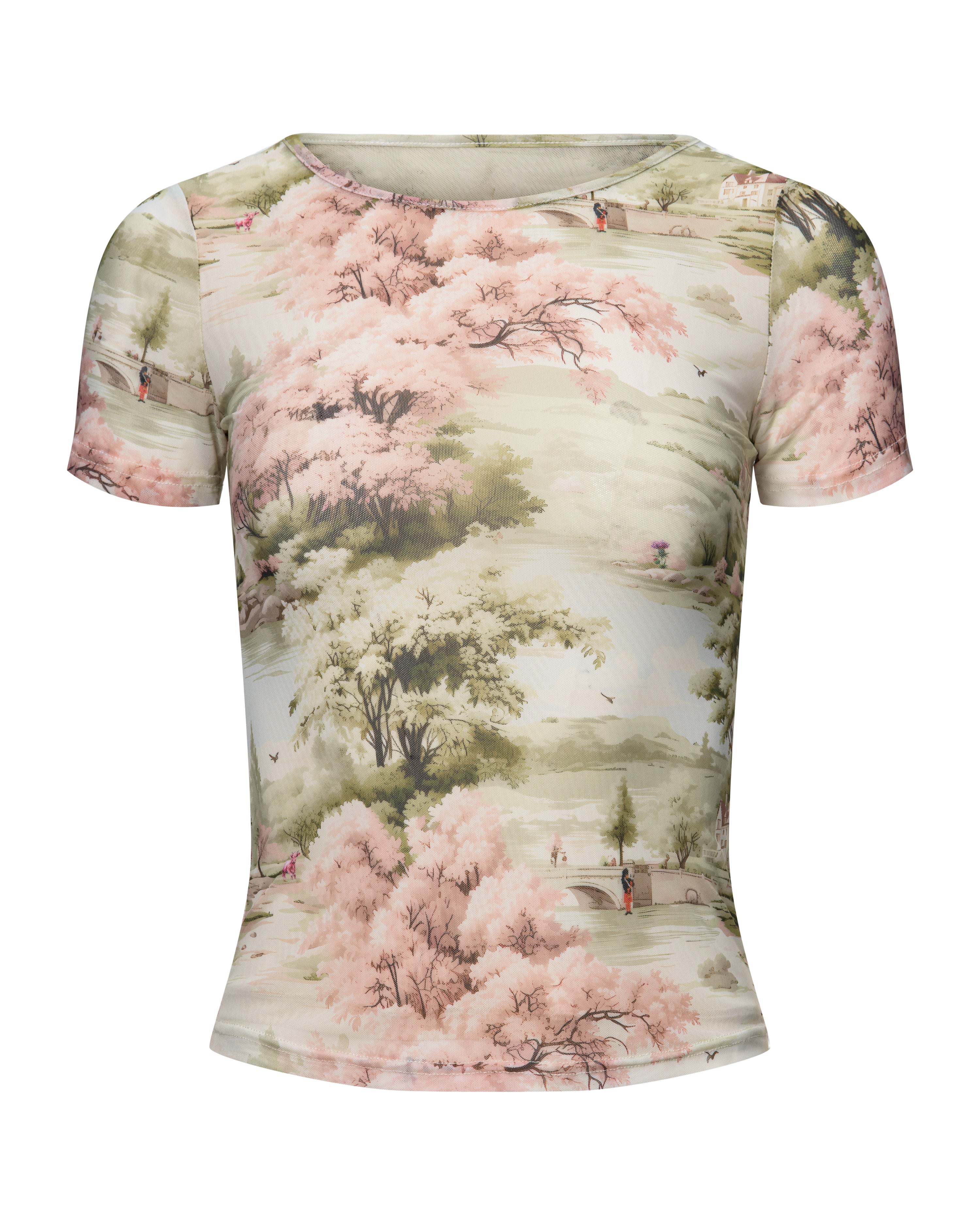 Scottish Toile Mesh Shirt