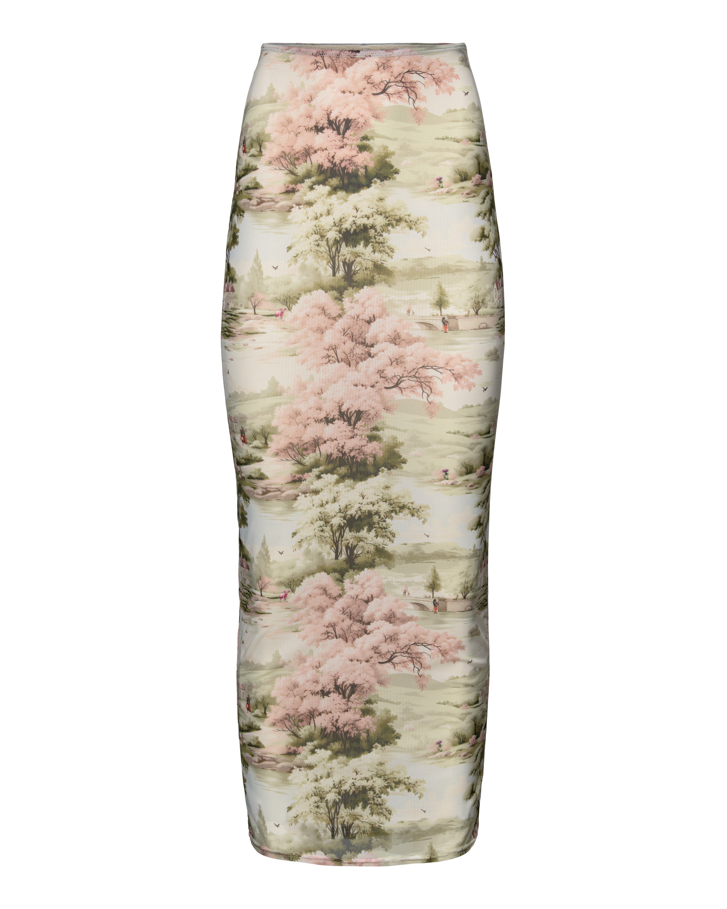 Scottish Toile Mesh Skirt