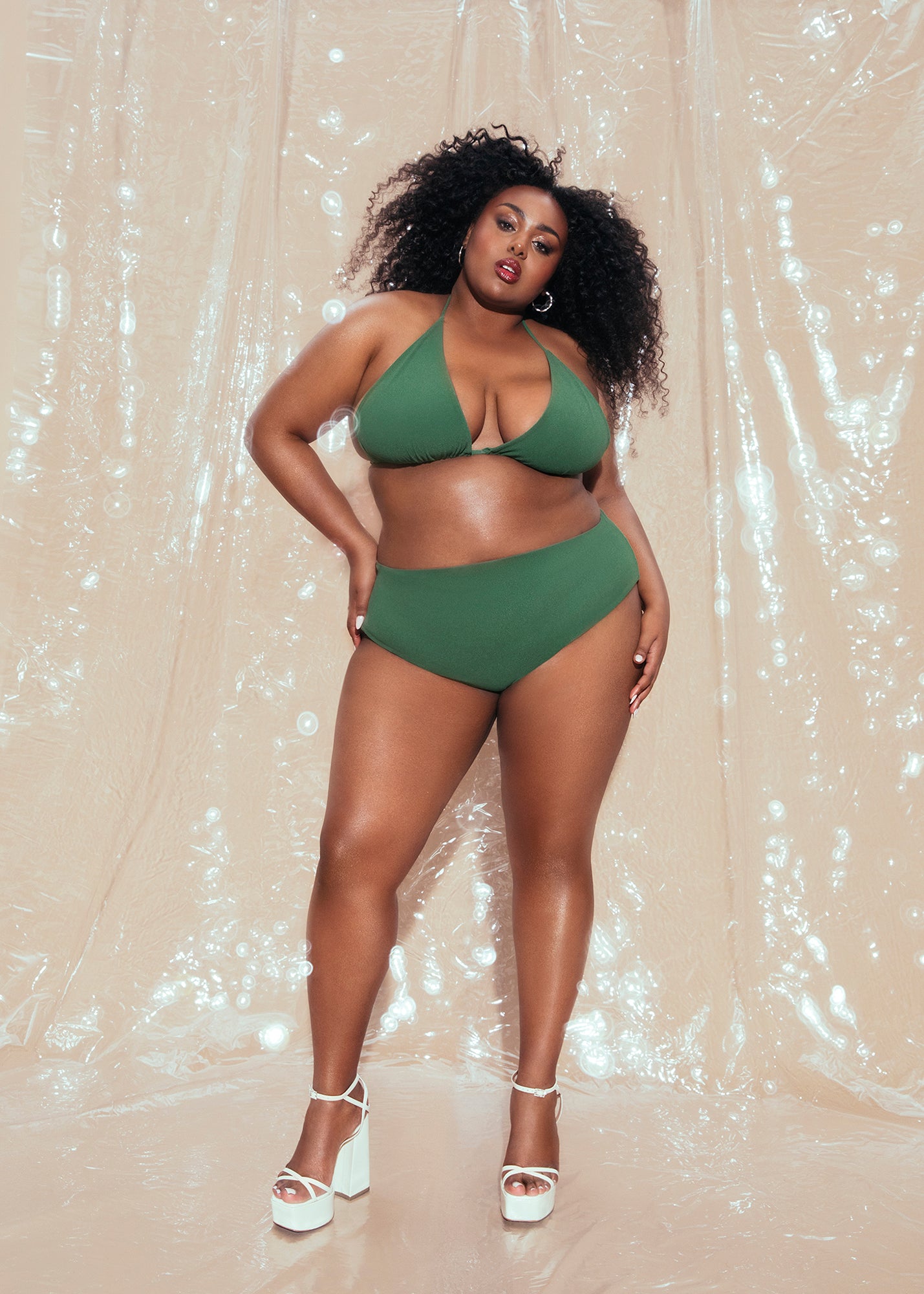 Jade Ruched Bikini Bottom