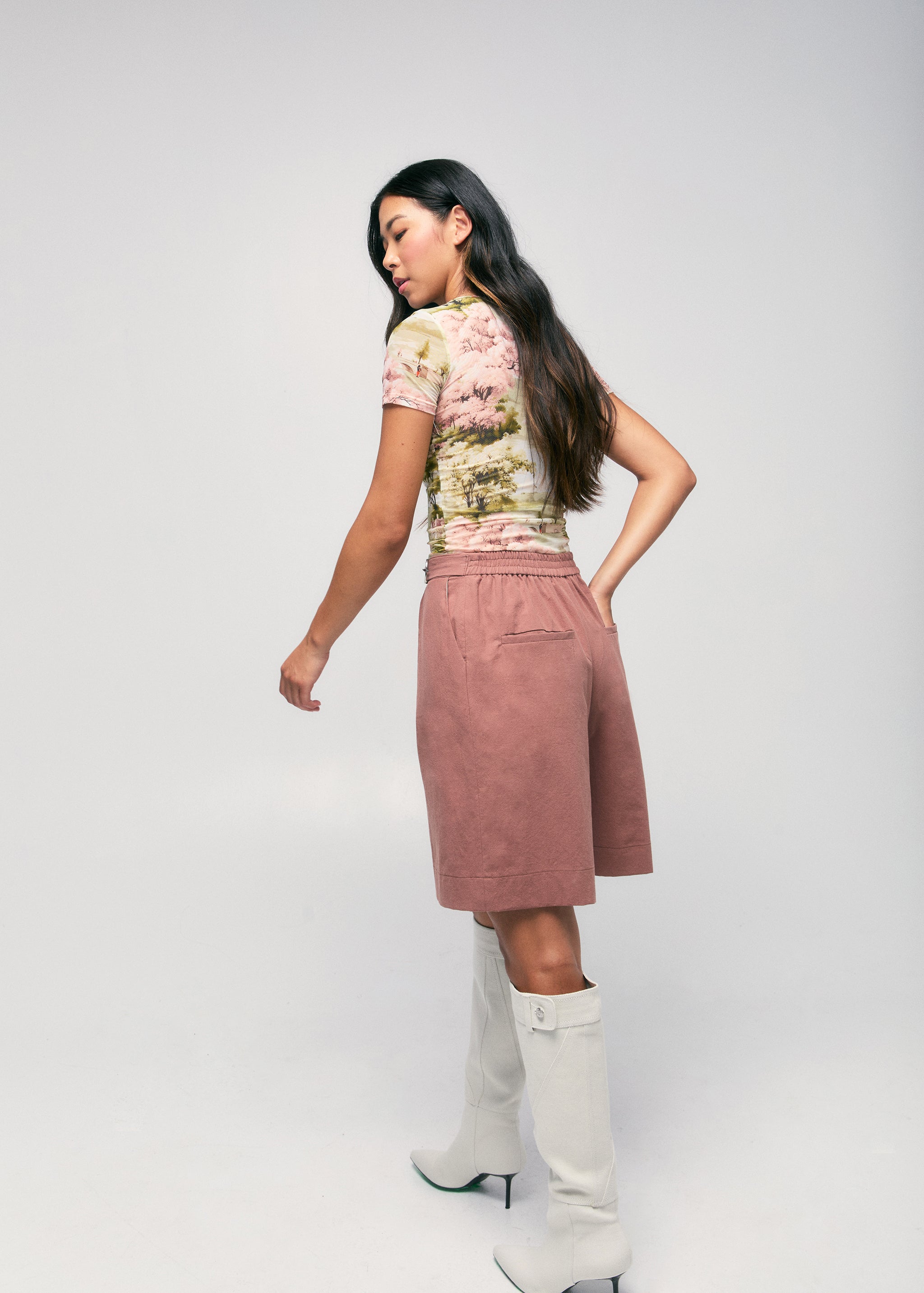 Scottish Toile Mesh Shirt