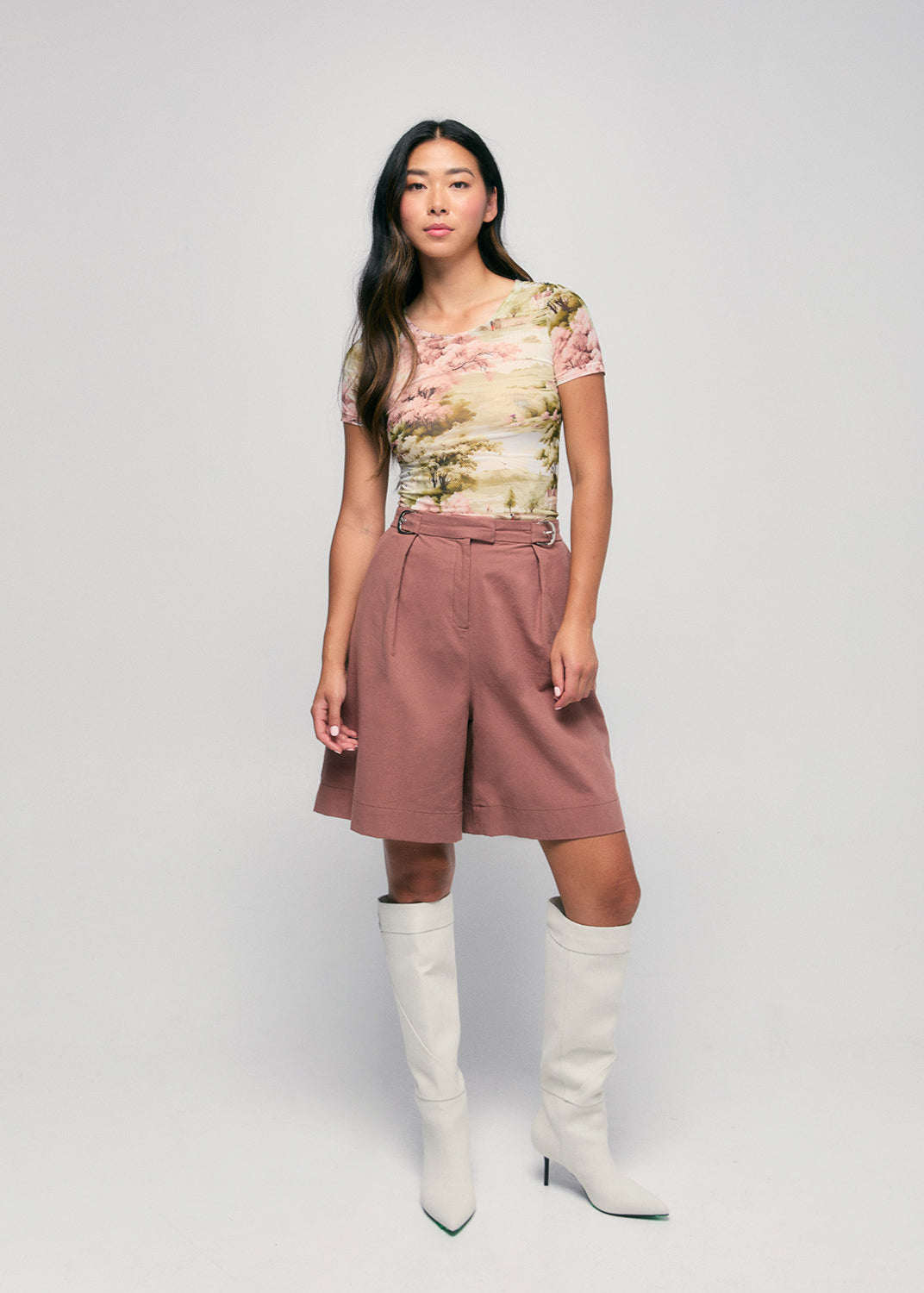 Scottish Toile Mesh Shirt