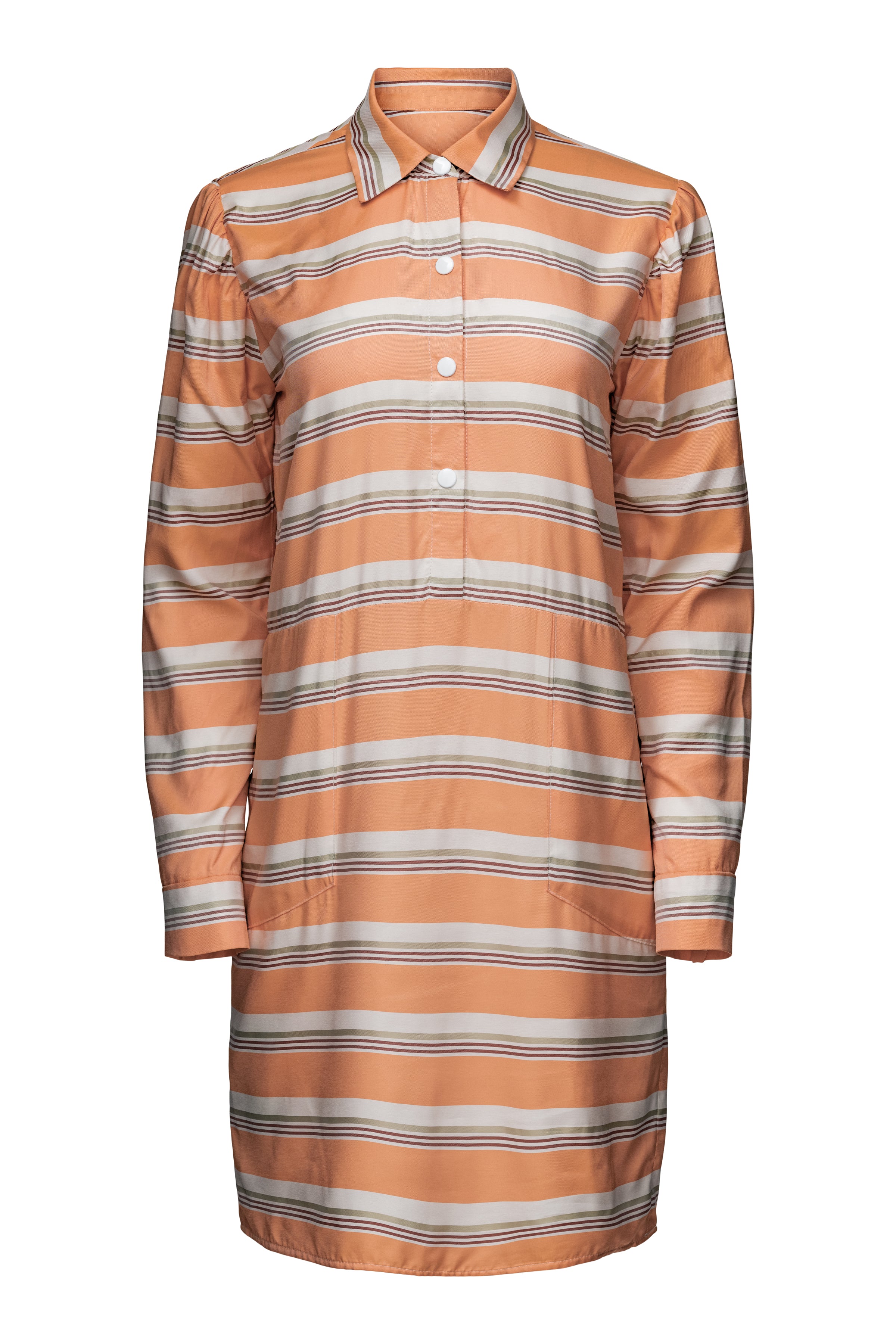 Striped Blouse Dress
