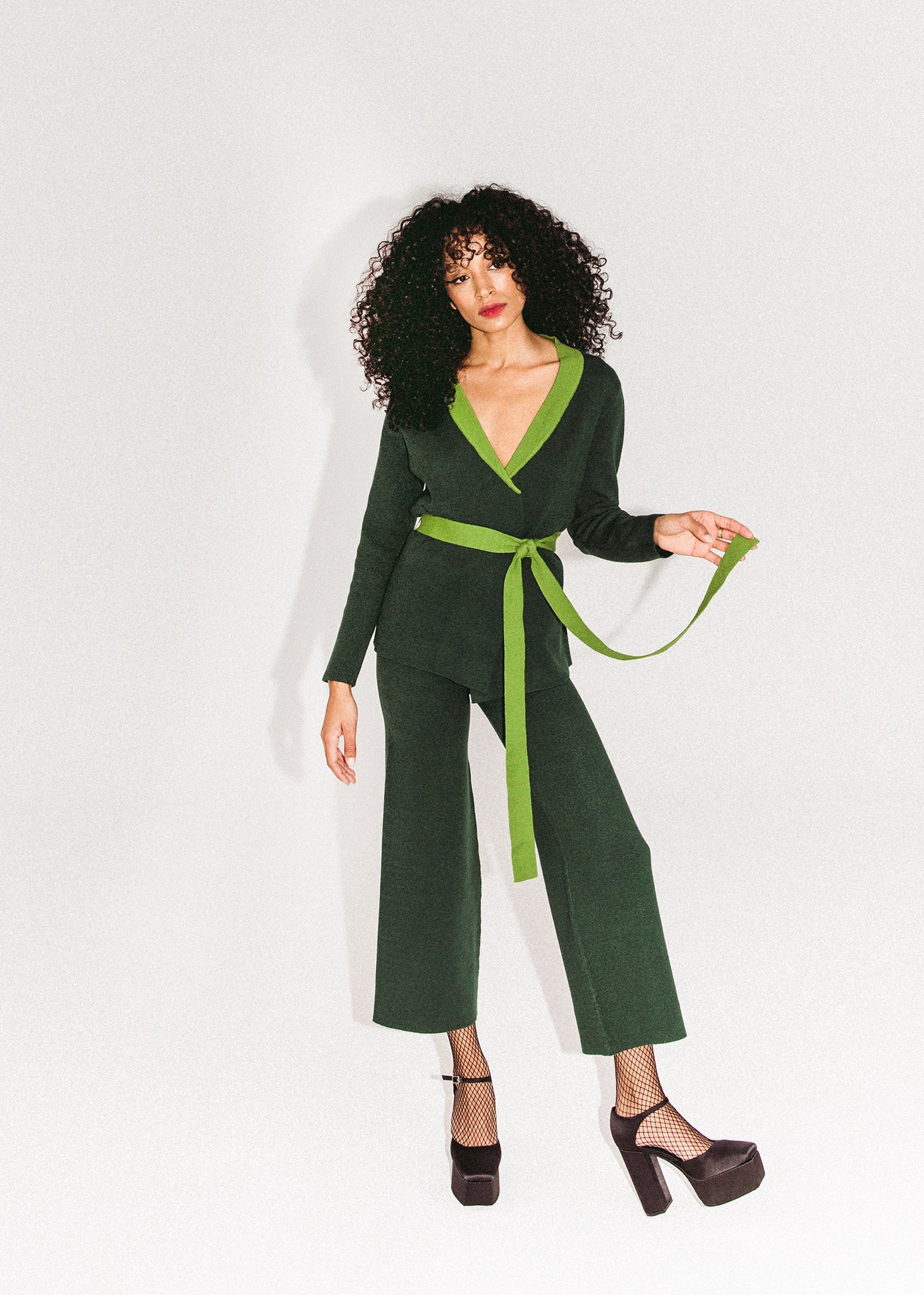 Green Leisure Suit