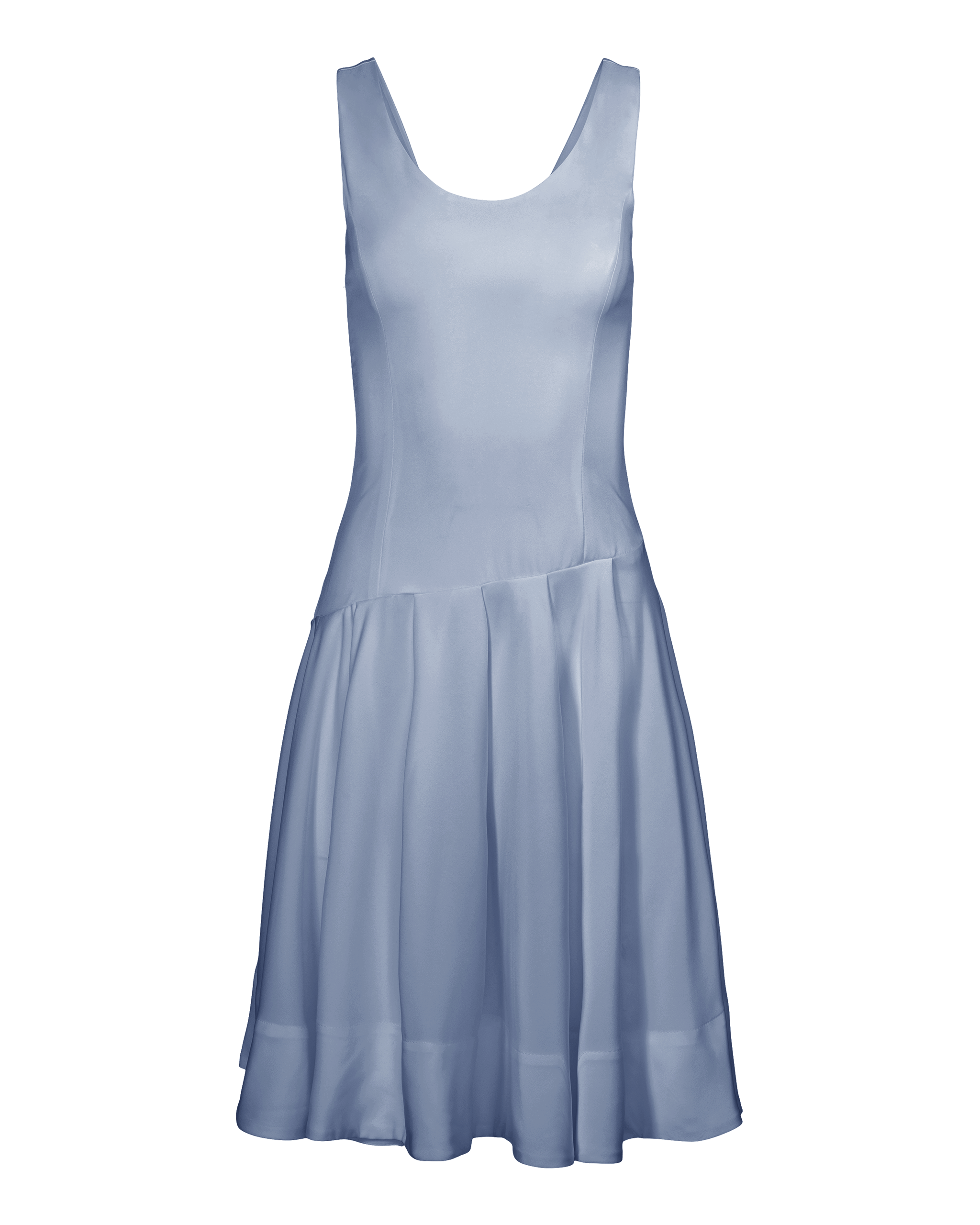 Pleated Hem Dress