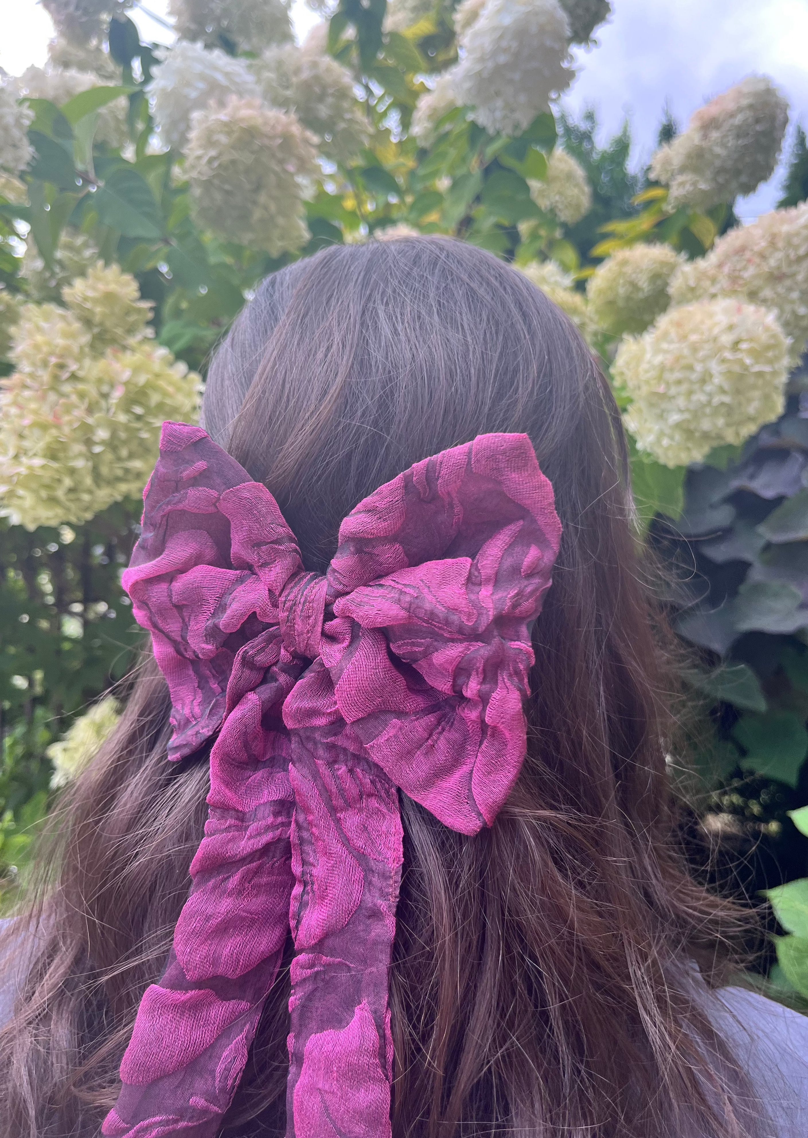 Floral Hair Bows