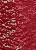 Maroon Patent Puffer Fabric