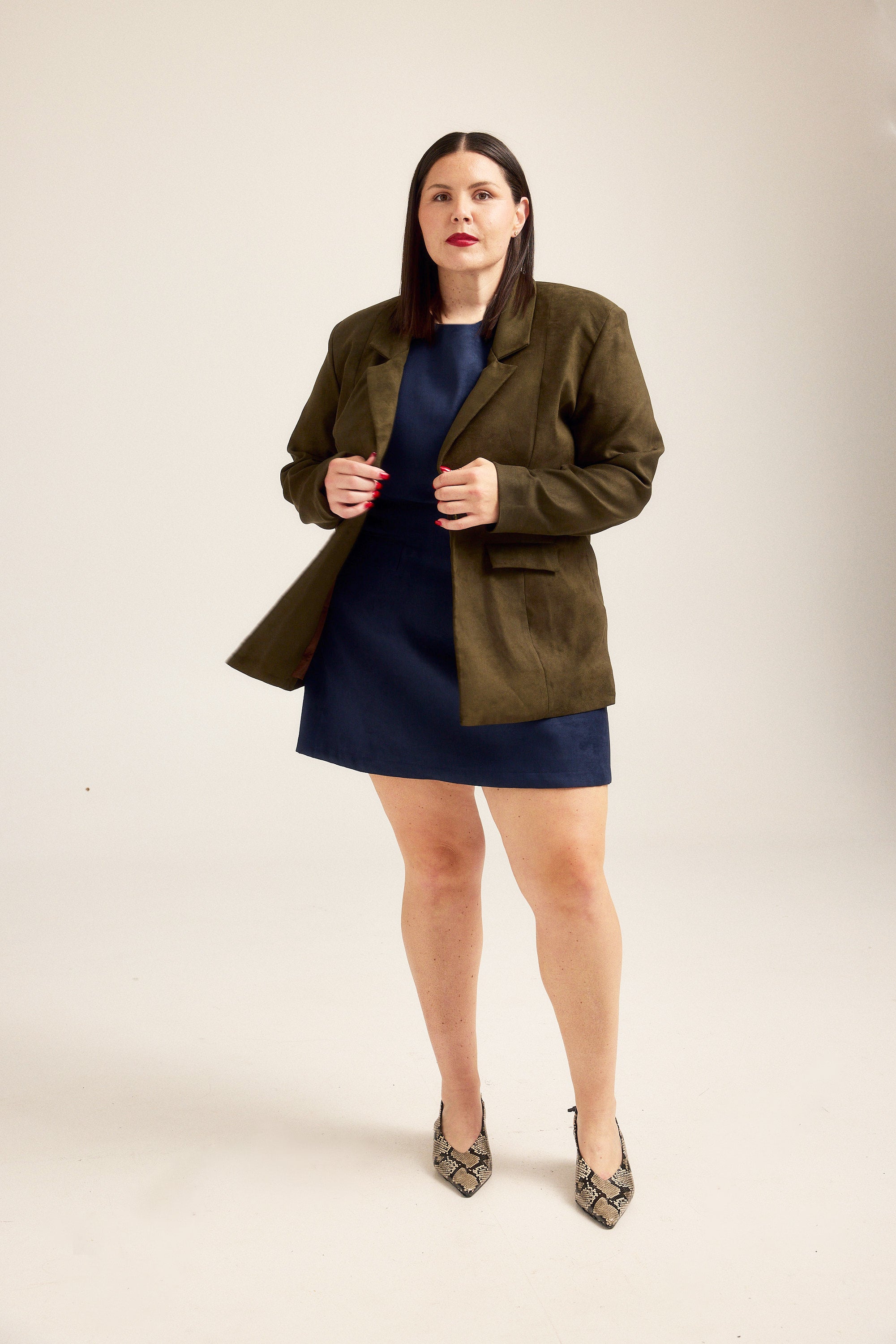 Suede Blazer