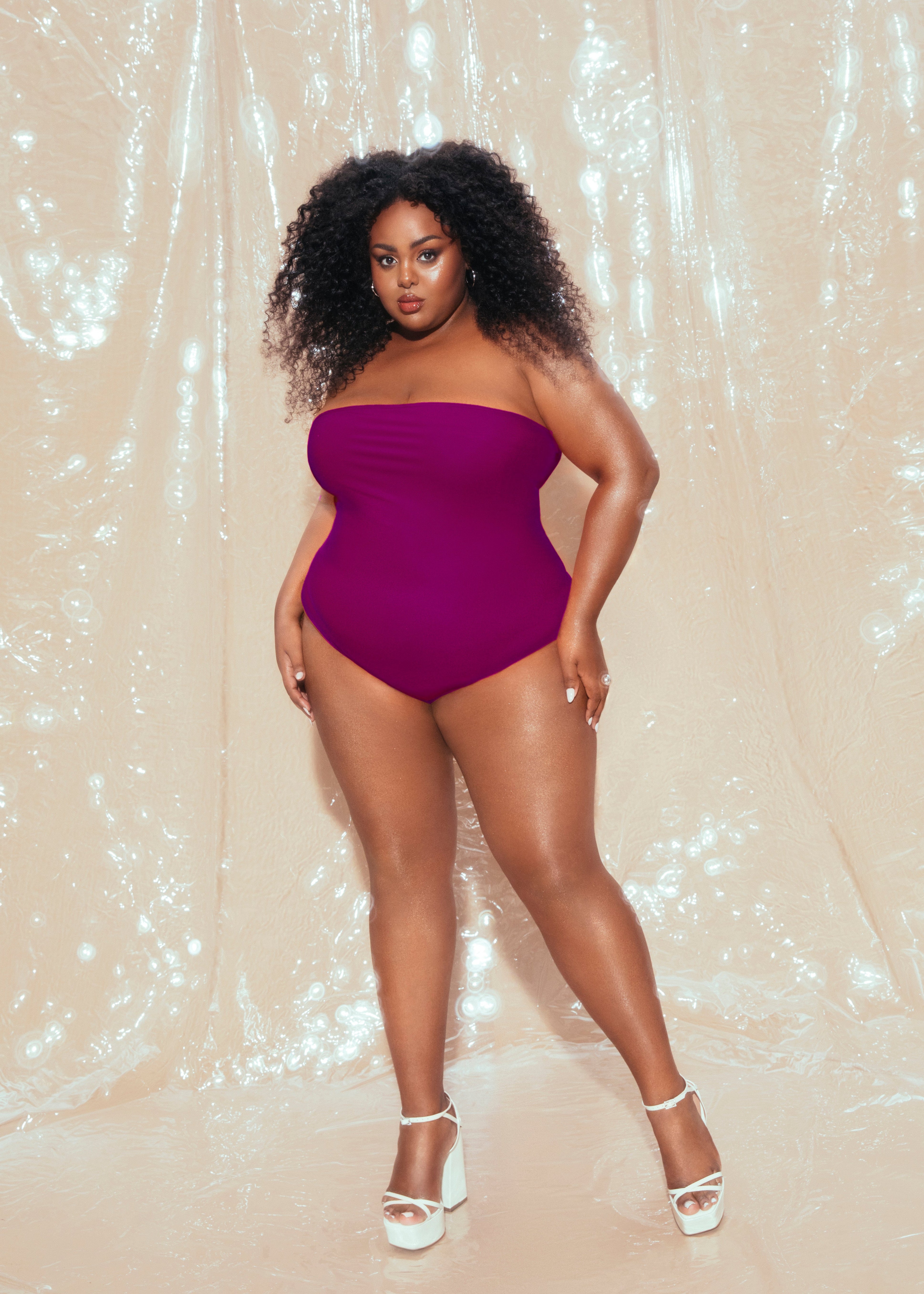 Pamela Strapless Swimsuit