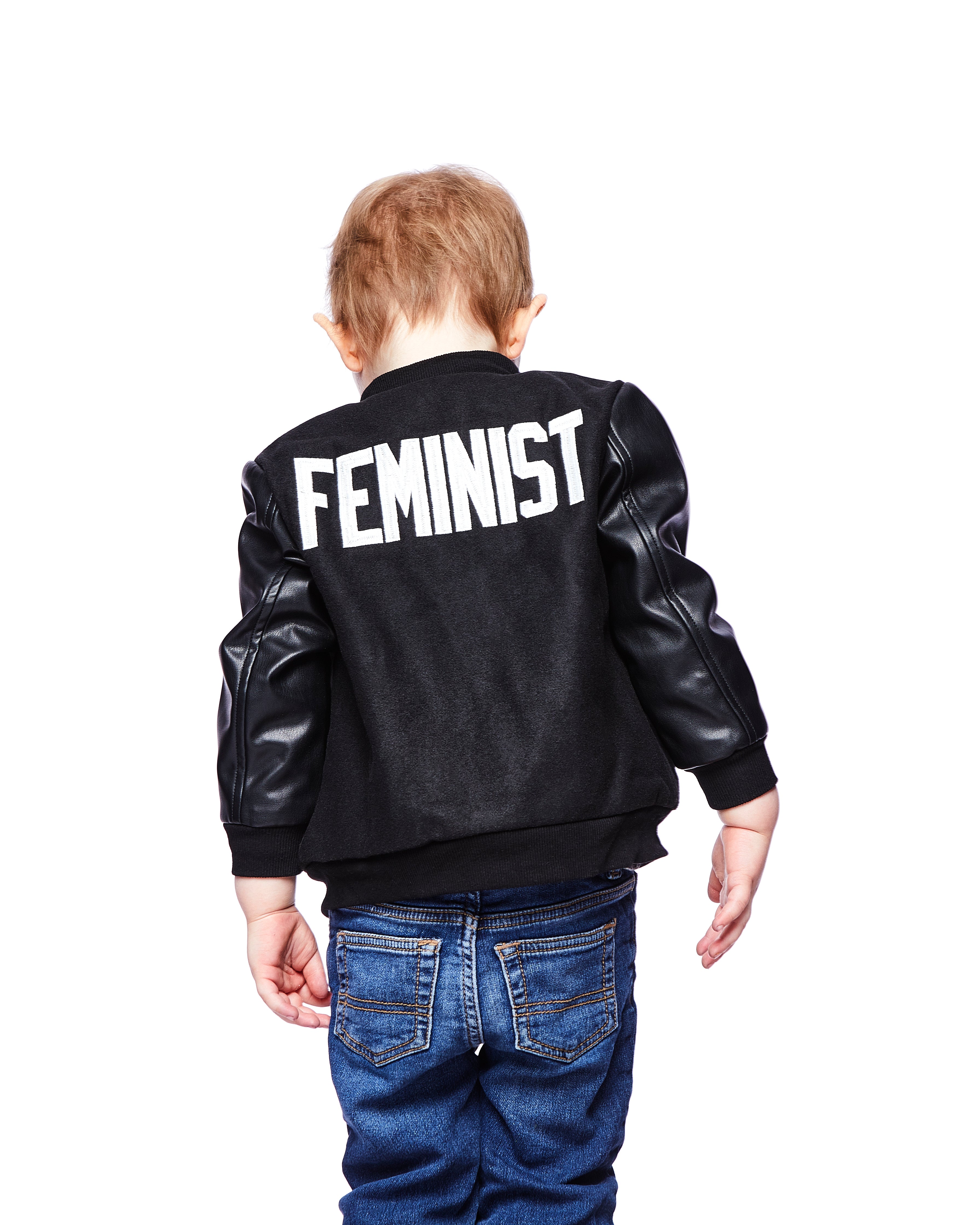 KIDS FEMINIST Varsity Jacket