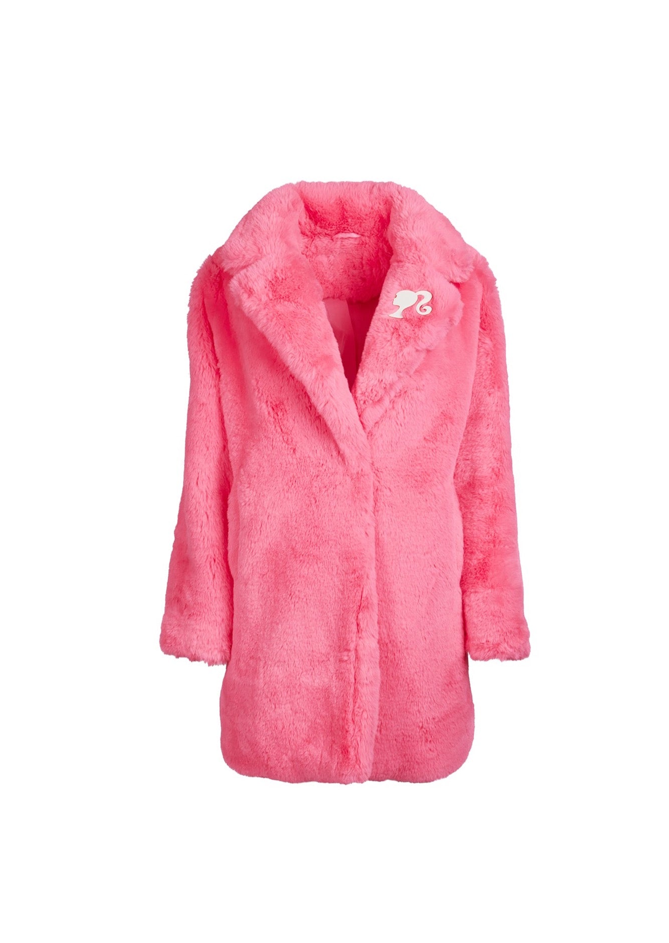 Barbie® Faux Fur Teddy Coat