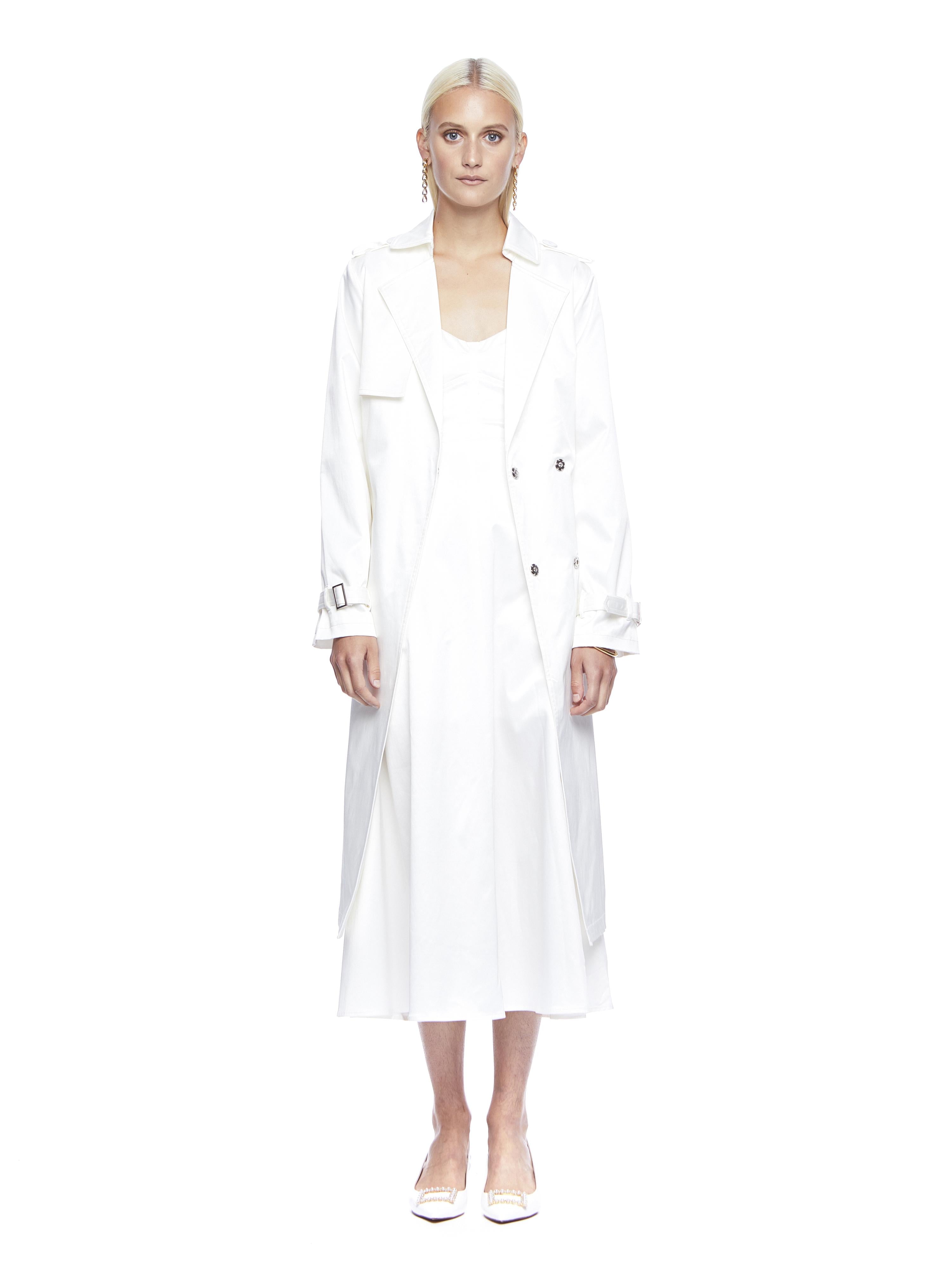 White Trench Coat