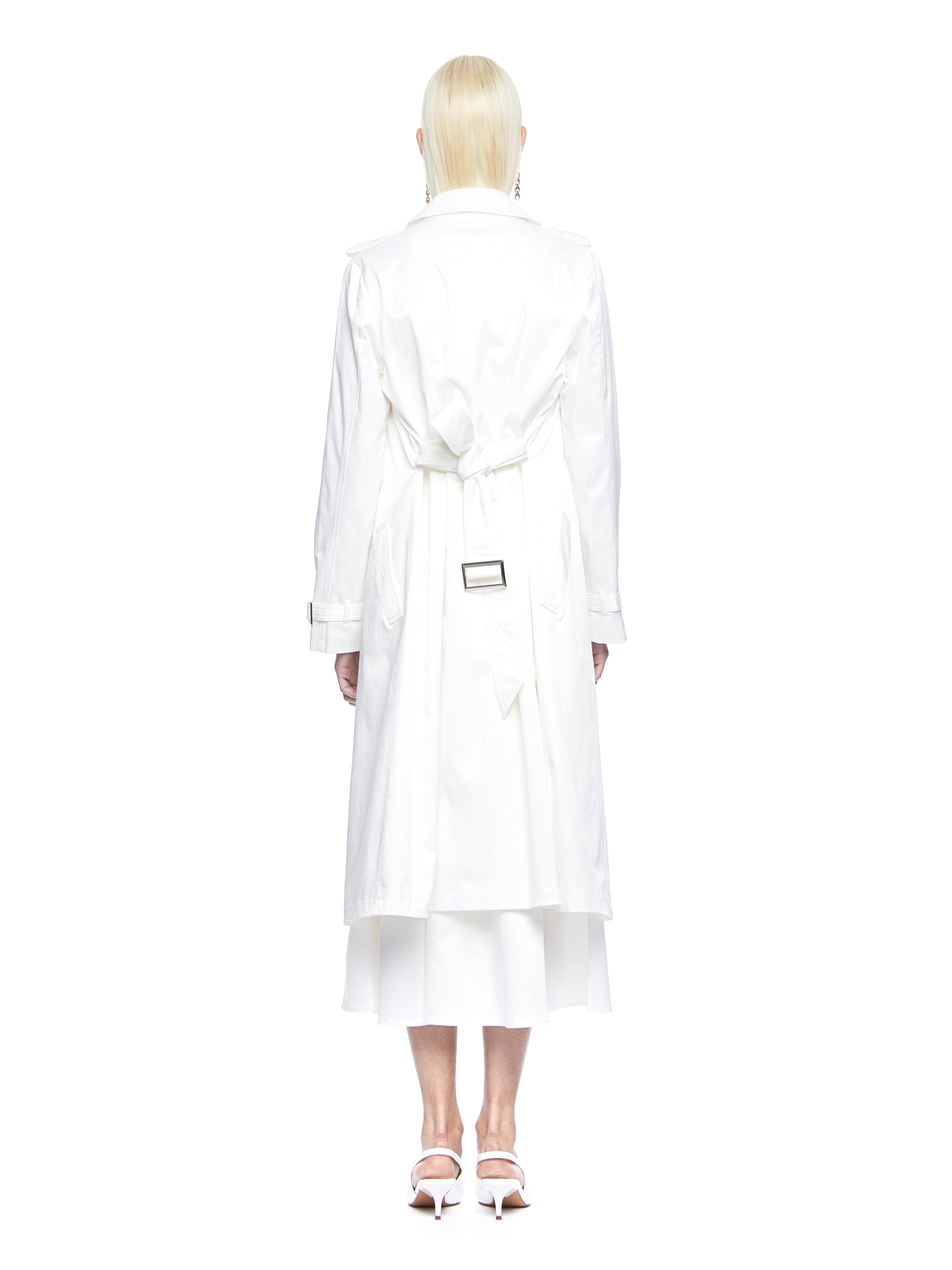 White Trench Coat