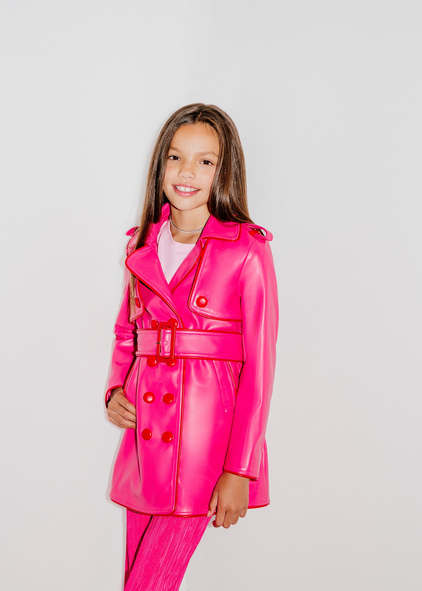 Kids Barbie® Trench Coat