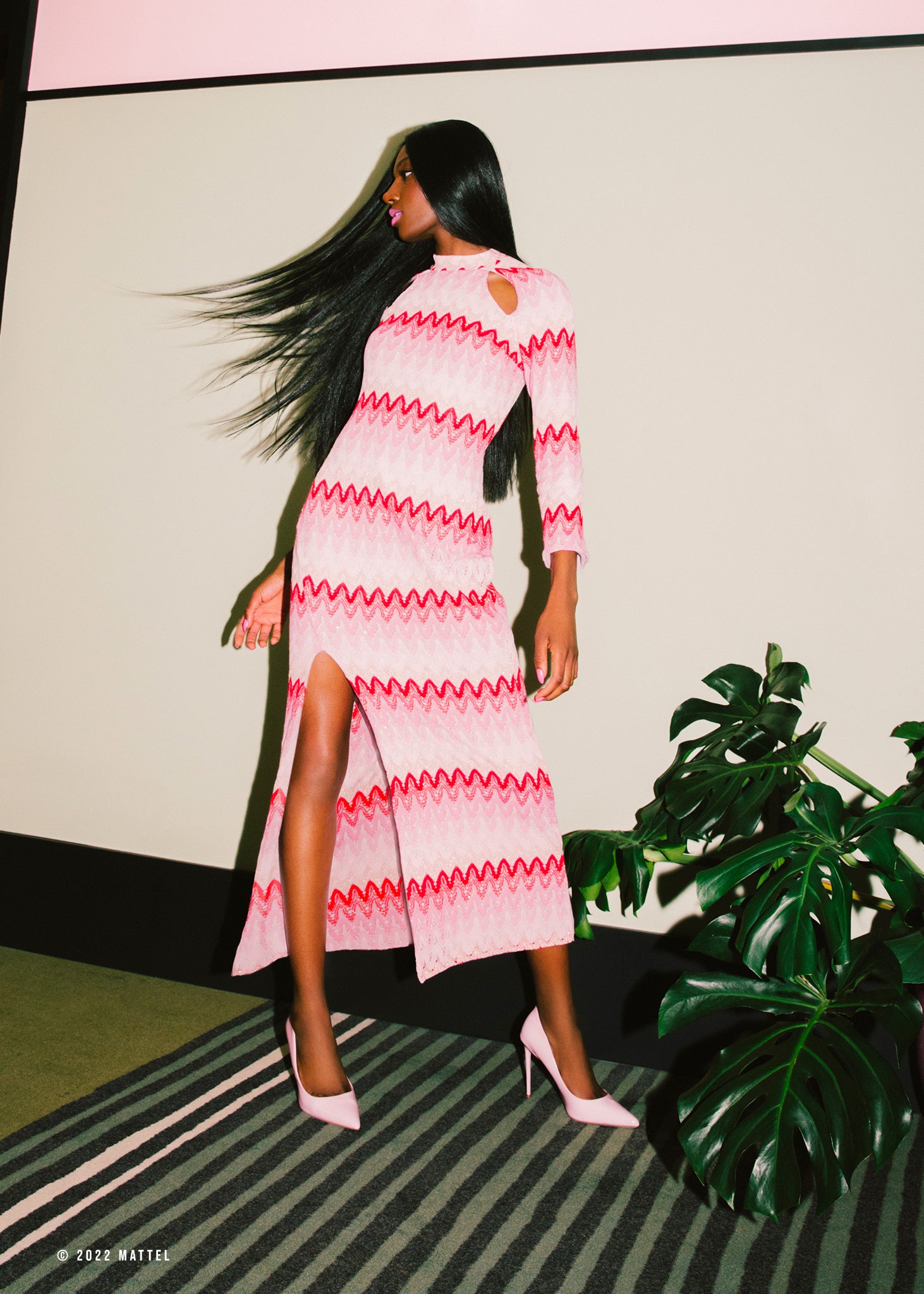Barbie® Knit Midi Dress