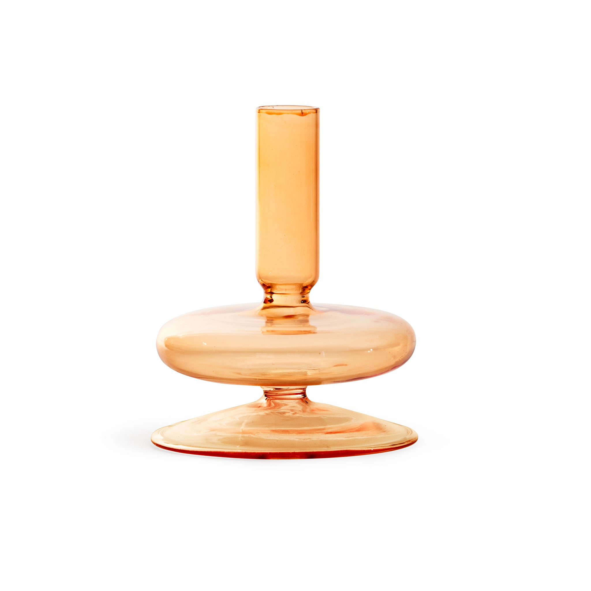 Orange Glass Vase