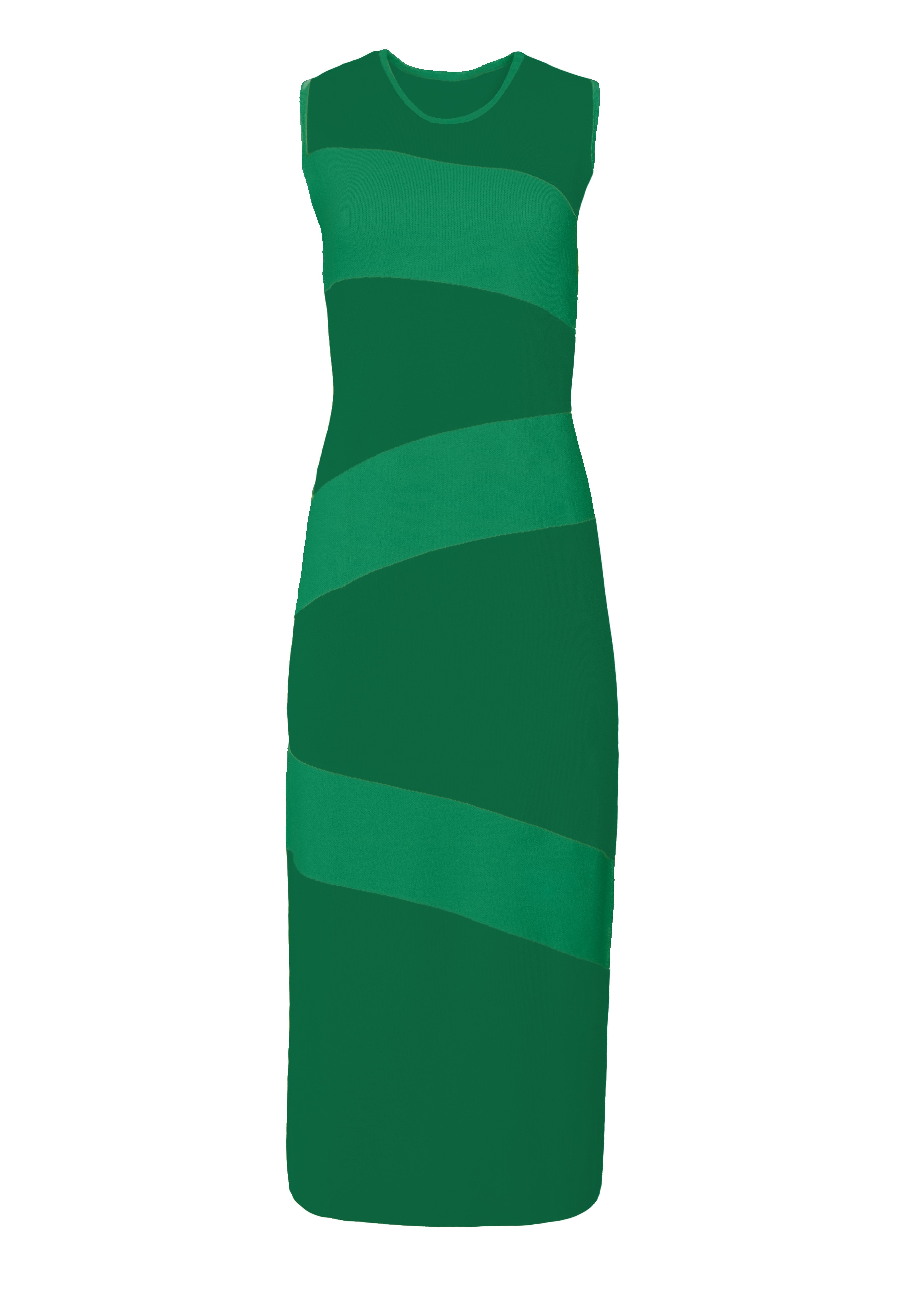 Knit Swirl Midi Dress