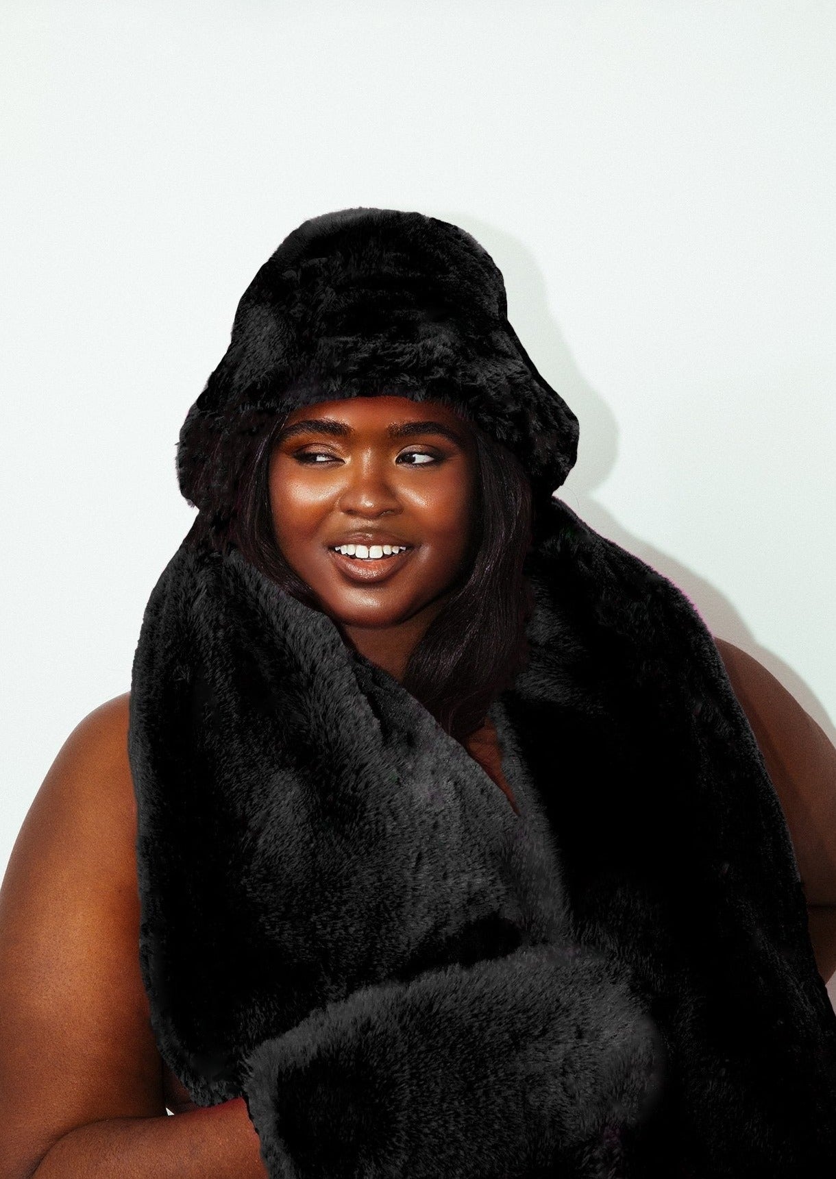 Faux Fur Bucket Hat