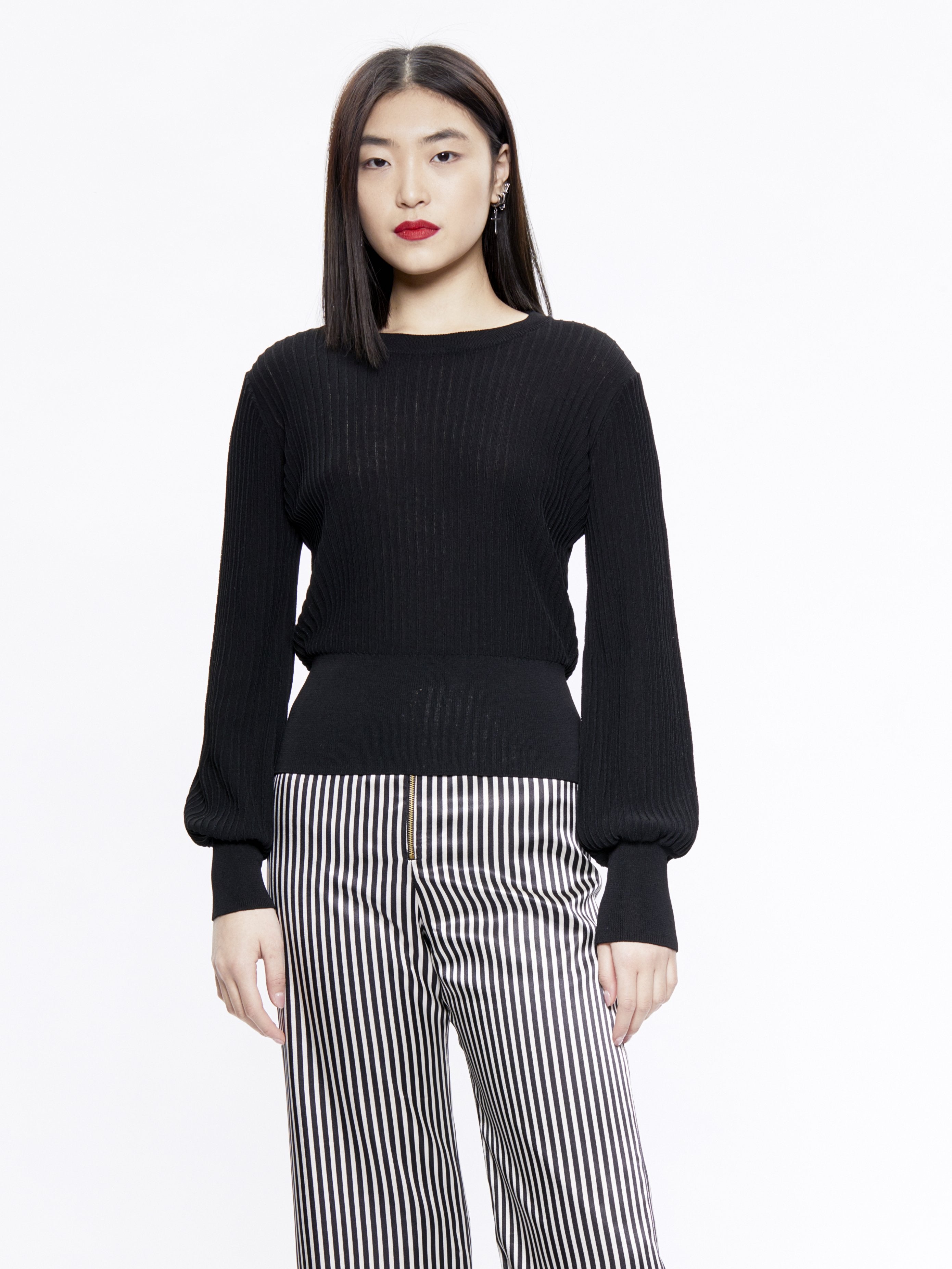 black-knit-sweater